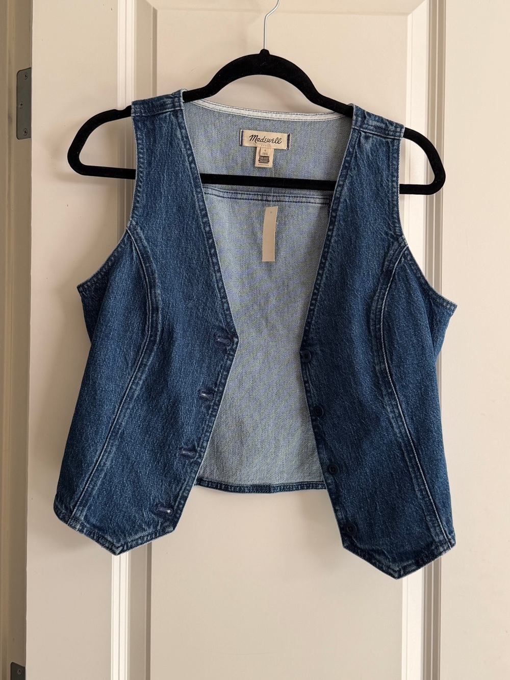Denim Vest - madewell NWT
